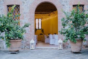 Allestimento cena di matrimonio| organizzatrice eventi Siena Toscana
